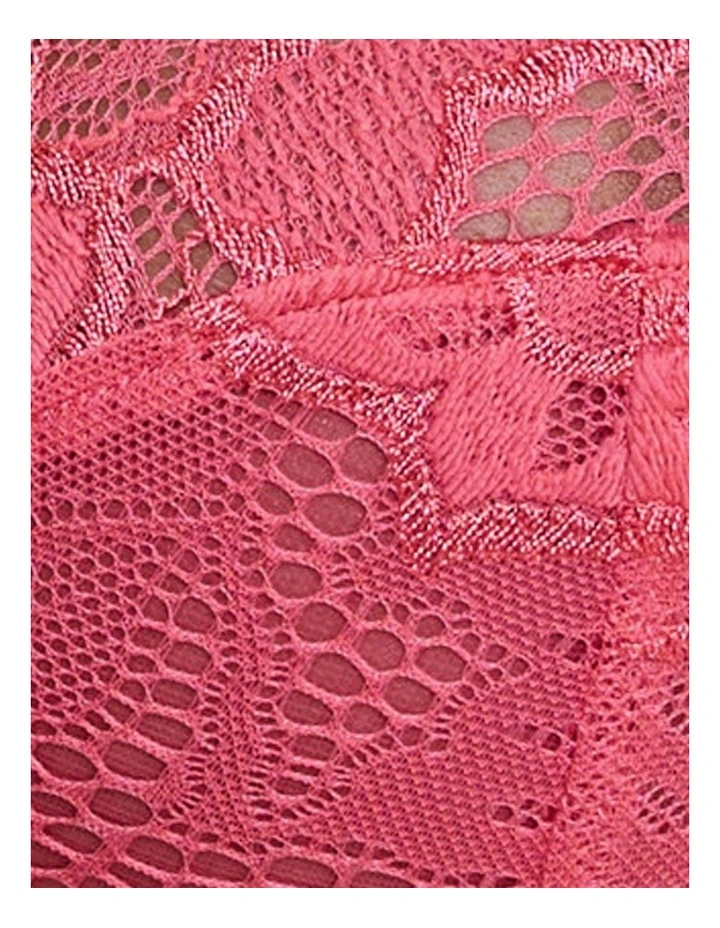 Arum Prima Underwire Lace Bra in Sunkist Coral image 6