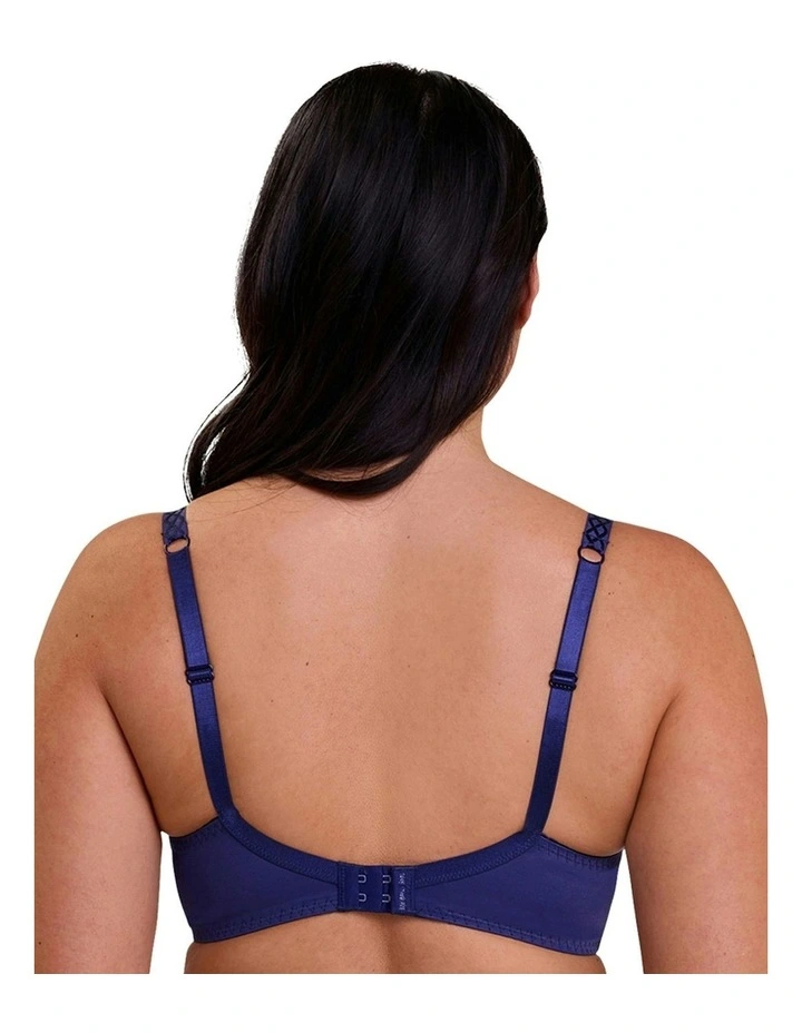 Narcisse Embroidered Full Cup Underwire Bra in Bellwether Blue image 2