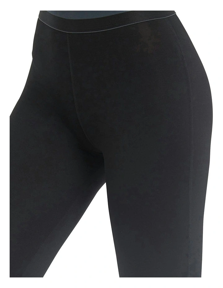 Active Branded Leggings in Black image 4
