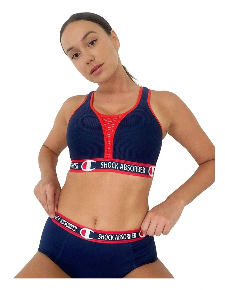 Moisture Wicking Sports Underwear Shorty in Athletic Navy image 3