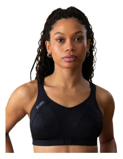 Active Multisport Support Bra in Black