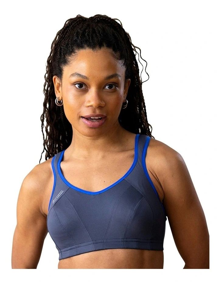 Active Multisport Support Bra in Dark Grey image 1