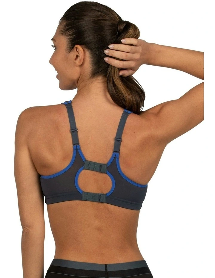 Active Multisport Support Bra in Dark Grey image 7
