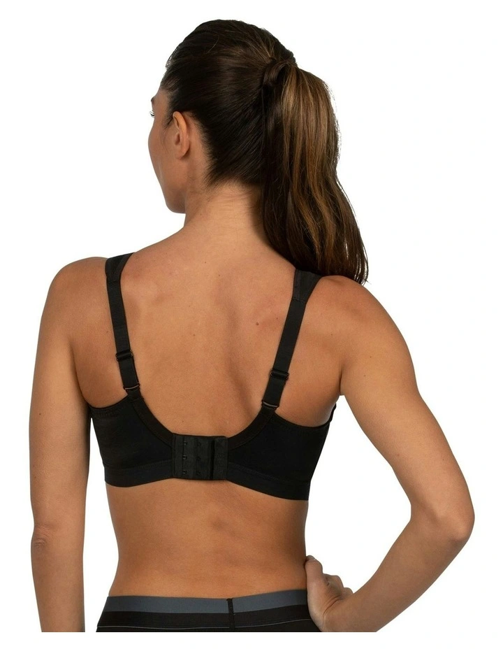 Active D+ Classic Support Sports Bra in Black image 4