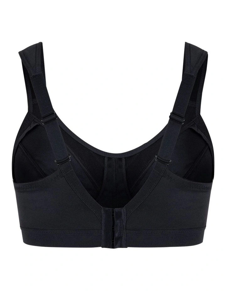 Active D+ Classic Support Sports Bra in Black image 6