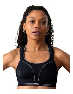 Ultimate Run Sports Bra in Black