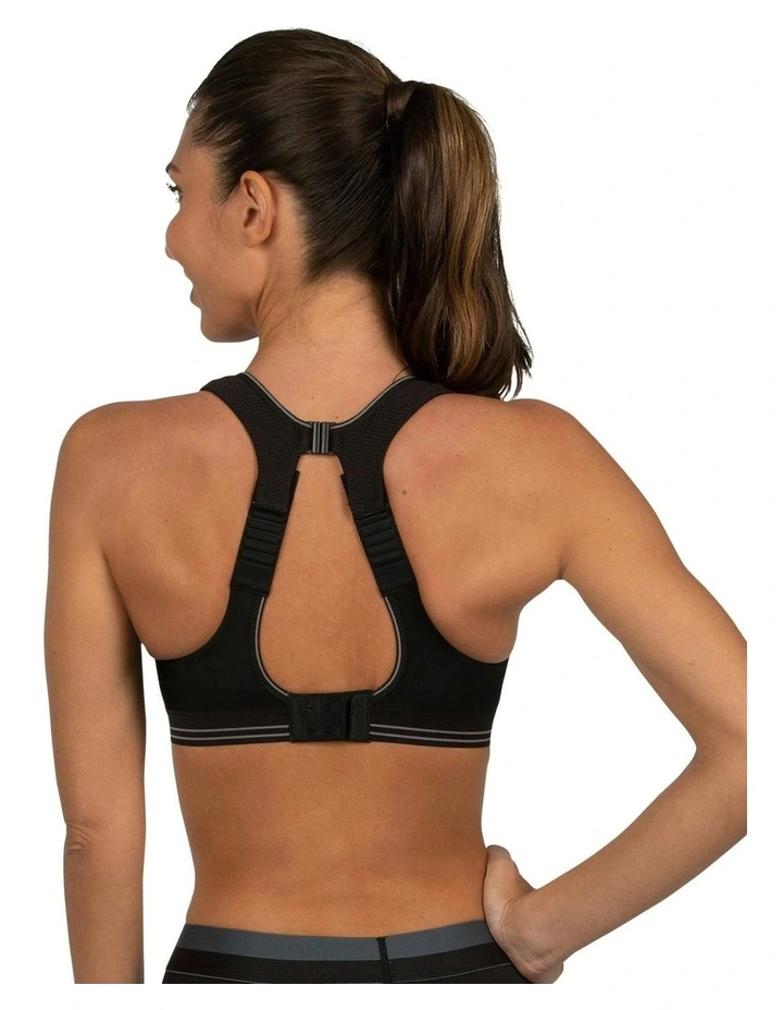 Ultimate Run Sports Bra in Black image 4