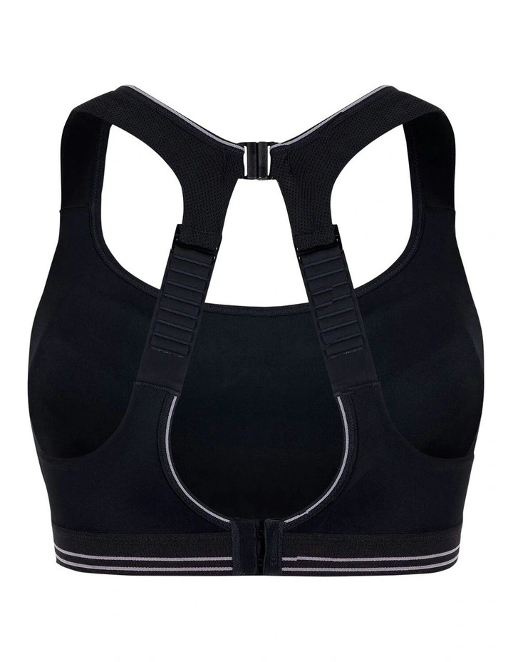 Ultimate Run Sports Bra in Black image 7