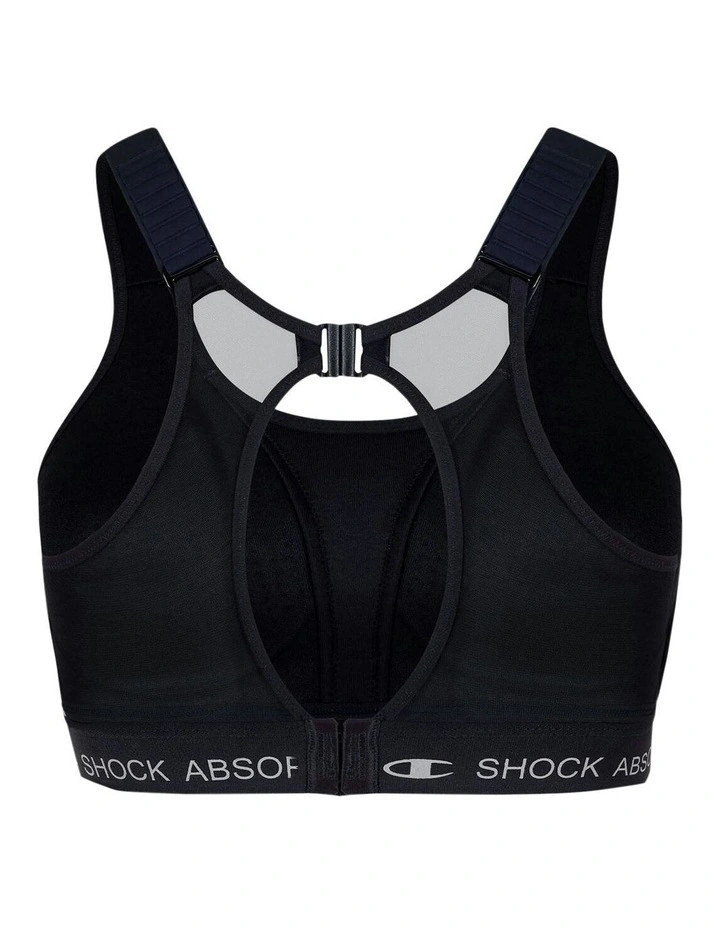 Ultimate Run Padded Sports Bra in Black image 7