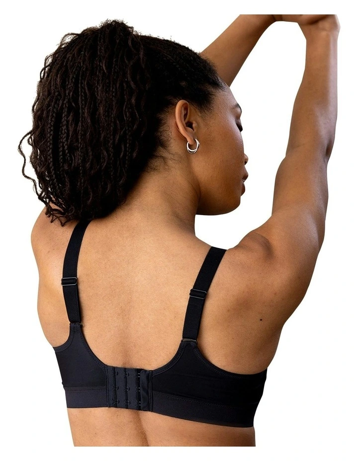 Active Shaped Support Sports Bra in Slate Gray image 2