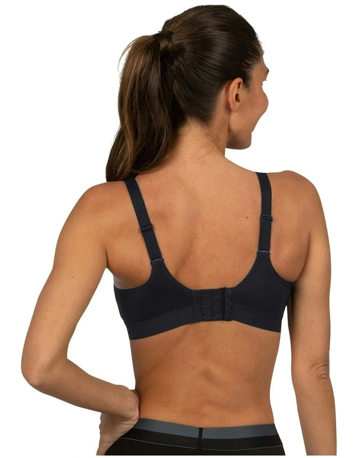 Active Shaped Support Sports Bra in Slate Gray image 5