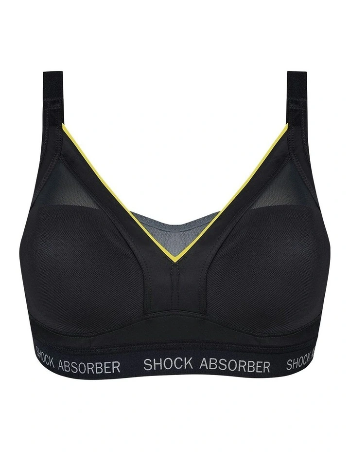 Active Shaped Support Sports Bra in Slate Gray image 6