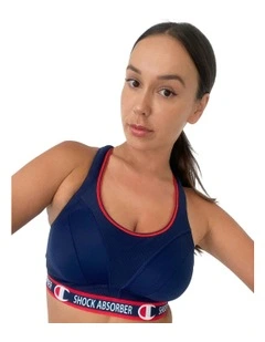 Ultimate Run Wirefree High Impact Sports Bra in Athletic Navy
