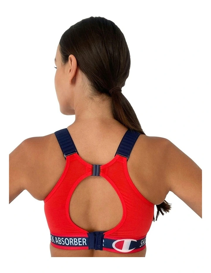 Ultimate Run Padded High Impact Sports Bra in Athletic Navy image 2