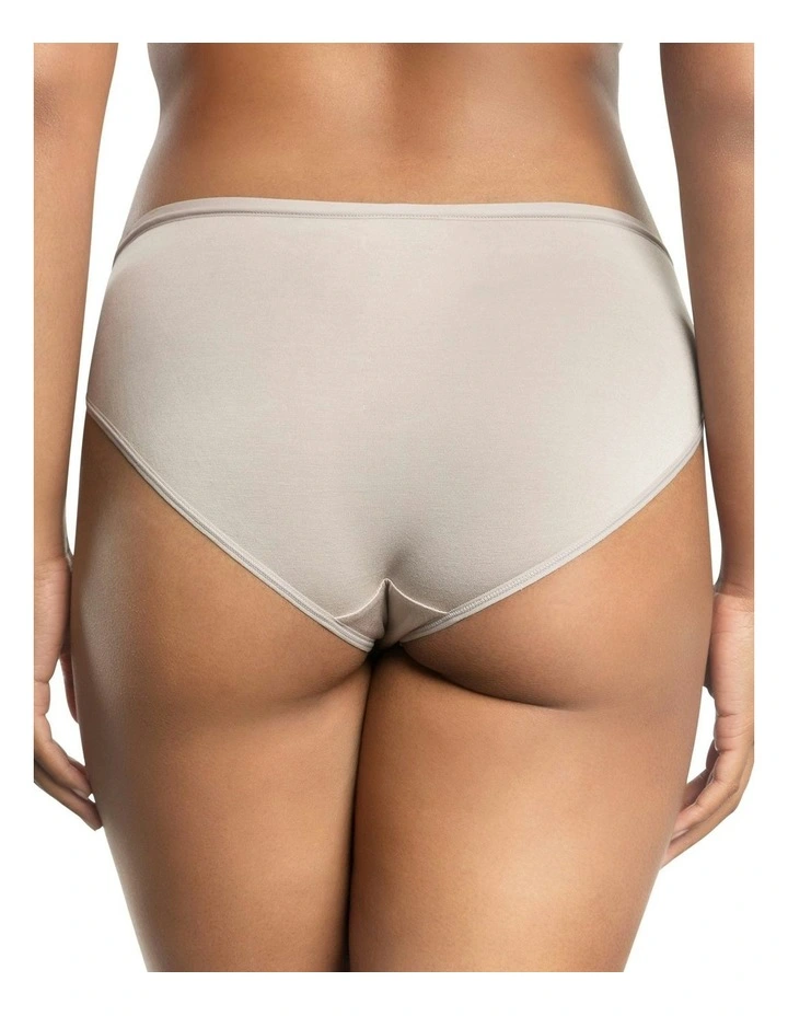 Cozy Soft Modal Hipster Brief in Beige image 2