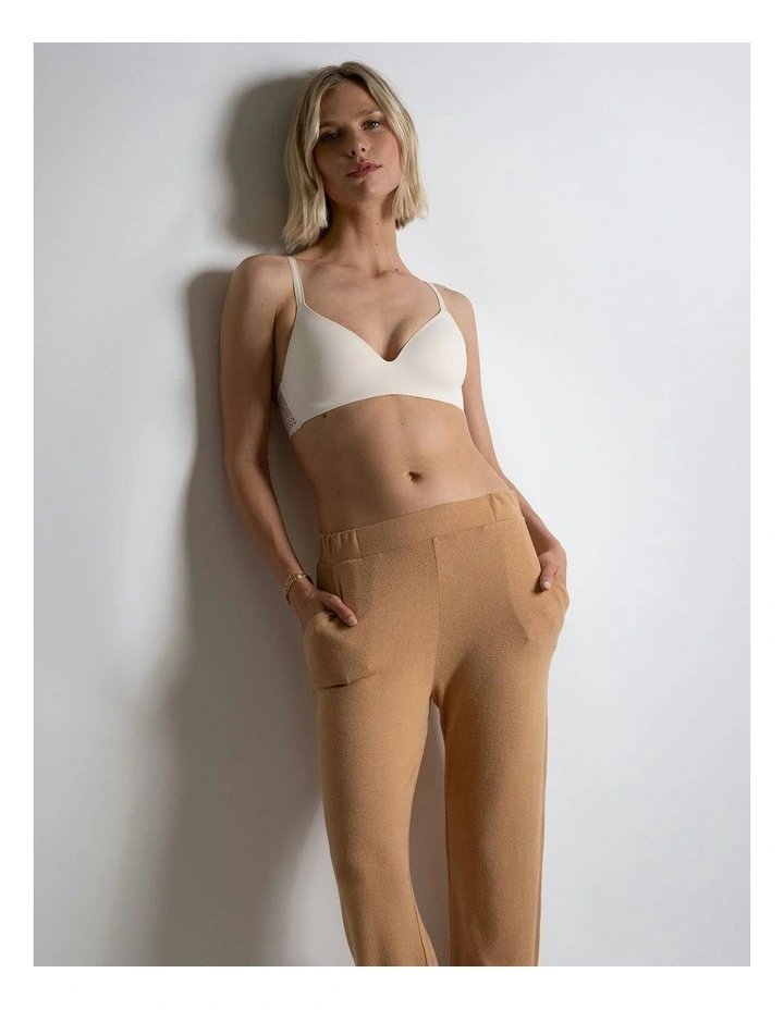 Pila Wirefree Smooth Triangle T-shirt Bra in White image 3