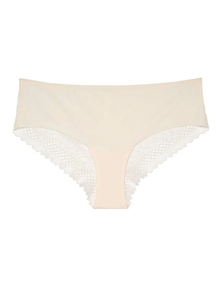Pila Hipster Microfibre And Lace Shorty Brief in White image 4