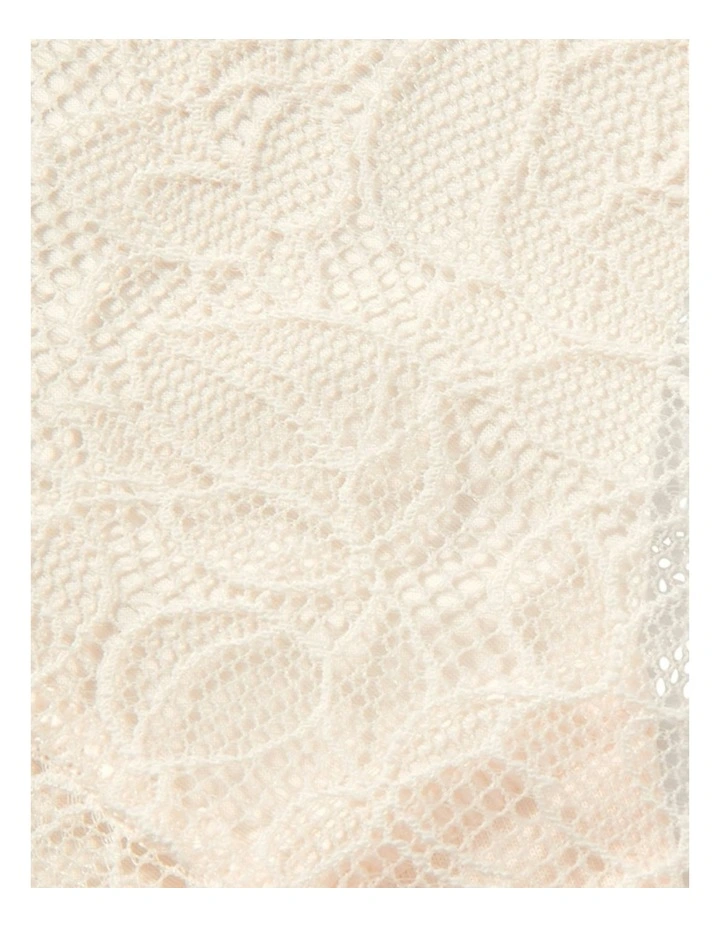 Pila Hipster Microfibre And Lace Shorty Brief in White image 6