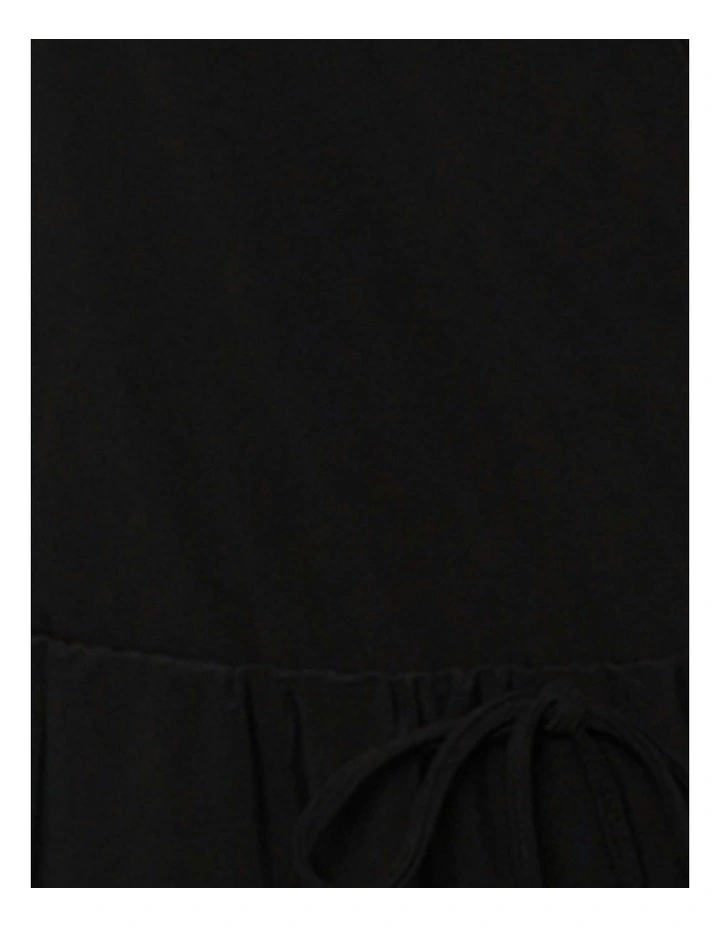 Ellie Shaping Halter Swimdress With Pockets in Black image 7
