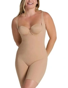 Total Smooth Cupless Full Body Shaper in Golden Beige