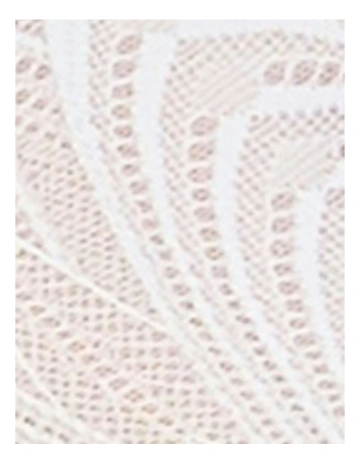 Gracieuse Unlined Wired Lace Bra in White image 6