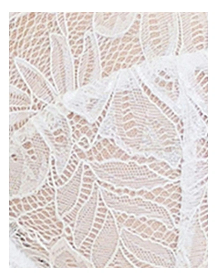 Suzan Wired Unlined Full Cup Lace Bra in Ivory image 7