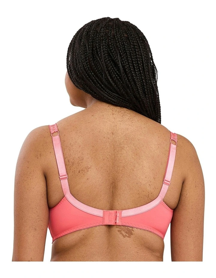 Arum Underwire Balconette Lace Bra in Rapture Rose image 2