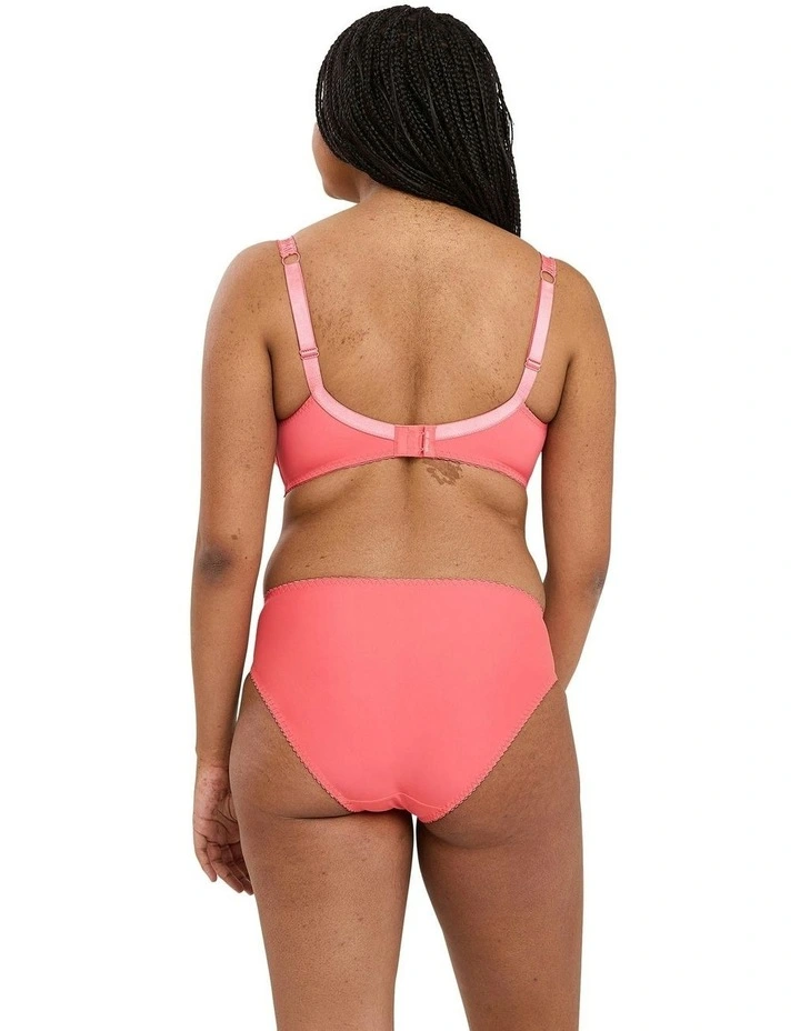 Arum Underwire Balconette Lace Bra in Rapture Rose image 4