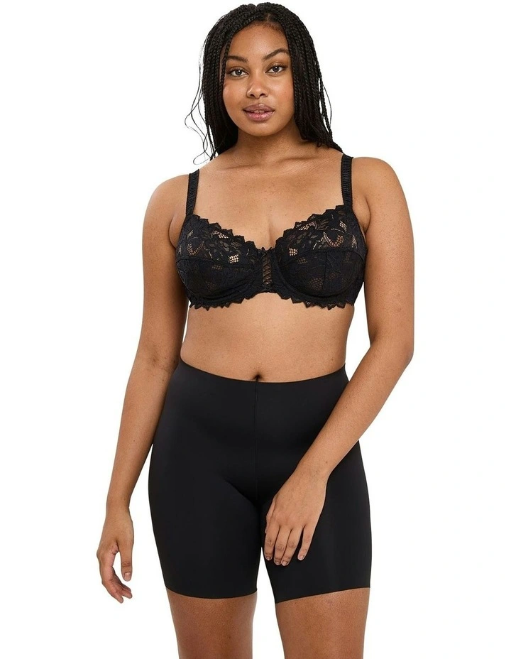 Perfect Touch Medium Control Shaping Shorts in Black image 5