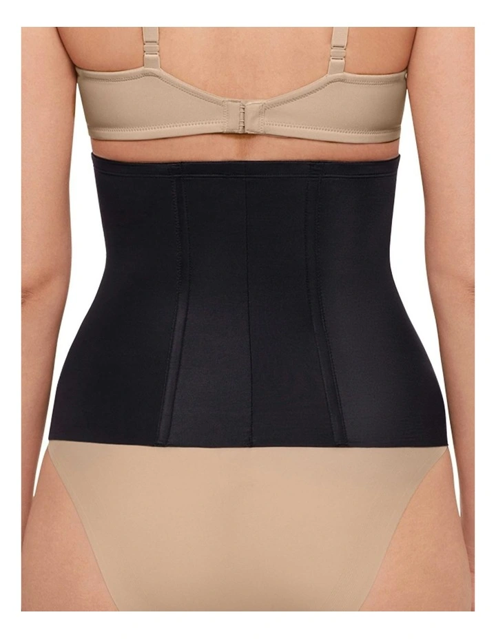 Modern Miracle Step-In Shaping Waist Cincher in Black image 2