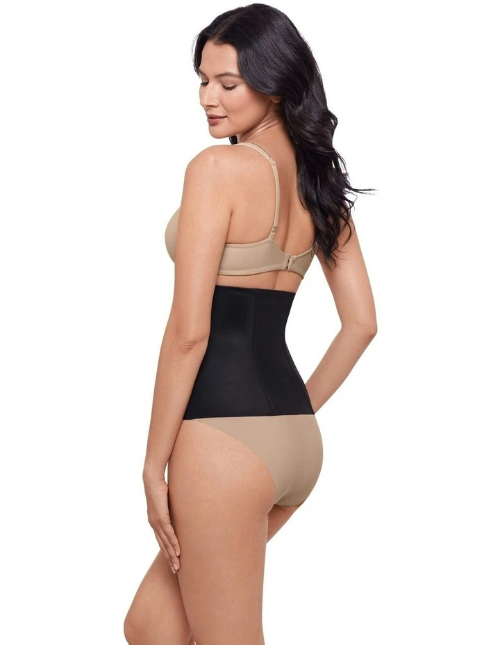 Modern Miracle Step-In Shaping Waist Cincher in Black image 3