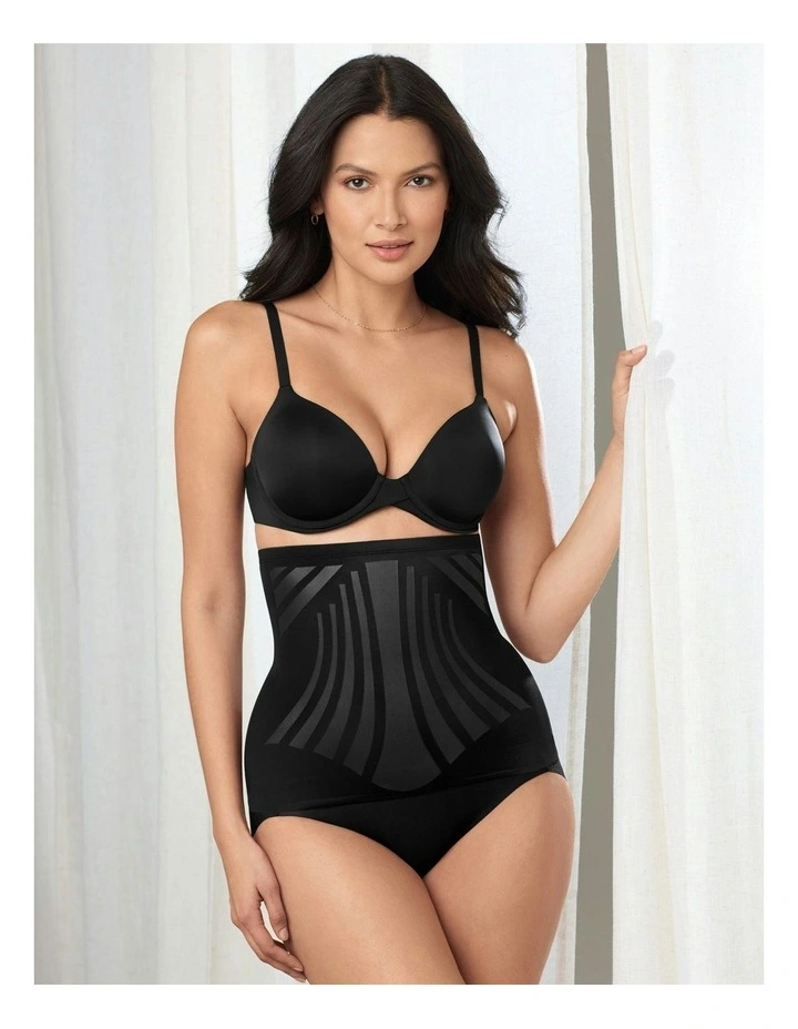 Modern Miracle Step-In Shaping Waist Cincher in Black image 4