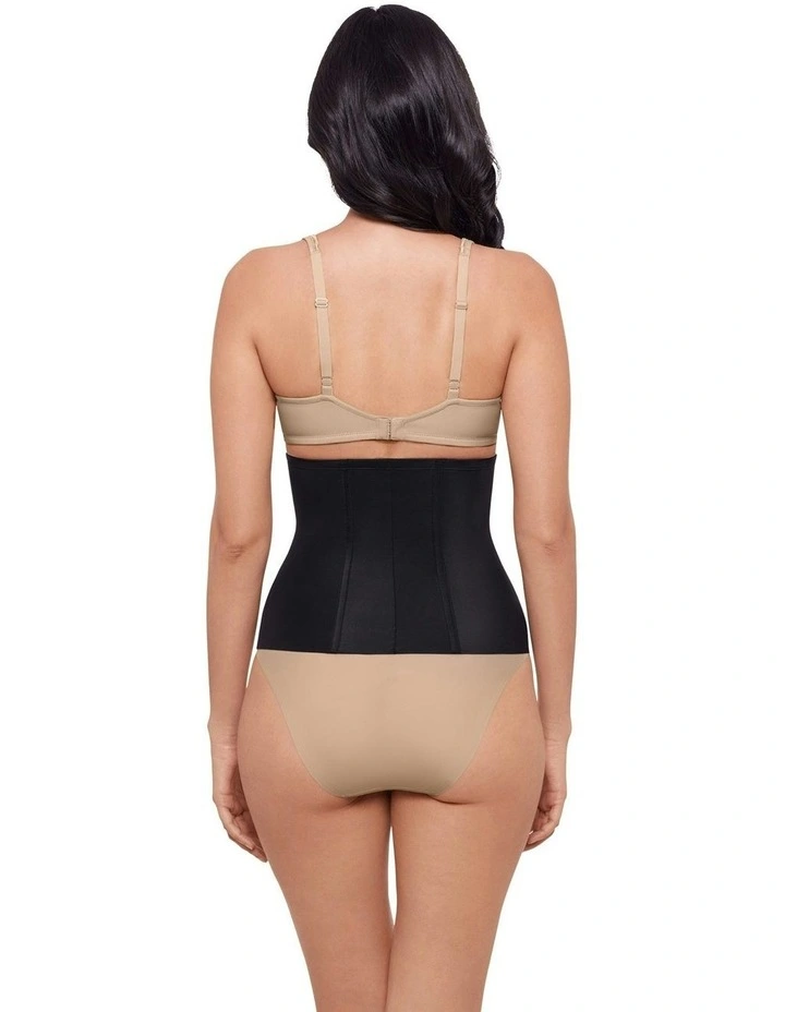 Modern Miracle Step-In Shaping Waist Cincher in Black image 5
