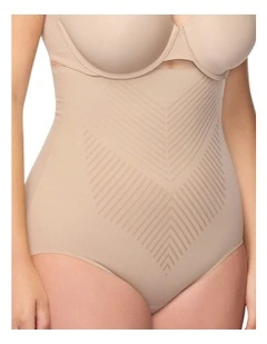 Iconic Core Ultra-High Waist Shaping Brief in Stucco
