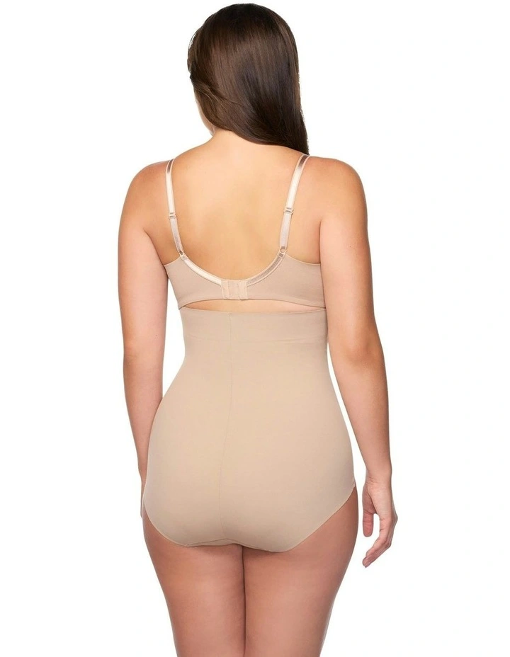Iconic Core Ultra-High Waist Shaping Brief in Stucco image 3