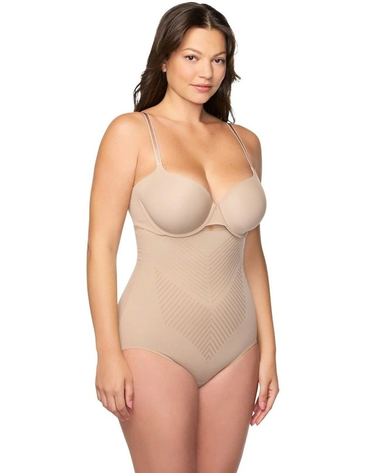 Iconic Core Ultra-High Waist Shaping Brief in Stucco image 5