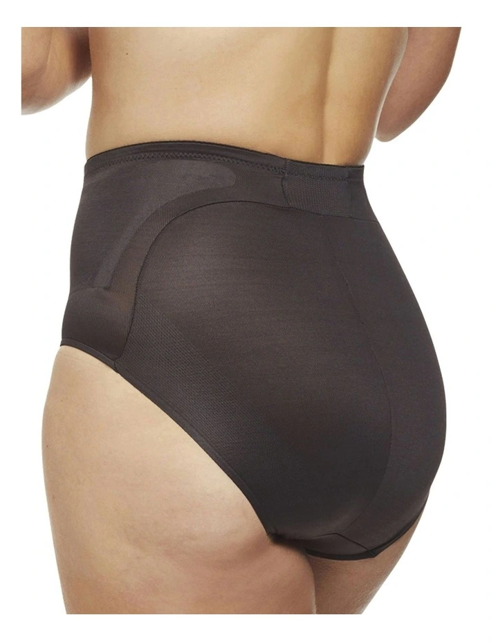 Adjust Perfect Firm Control High Waist Shaping Brief in Black image 2