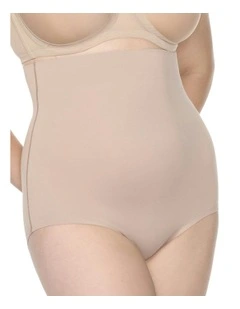 Real Smooth Ultra-High Waist Shaping Brief in Stucco