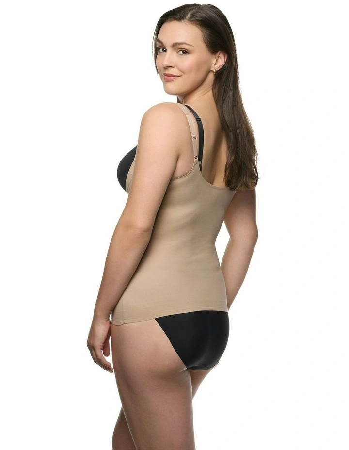 Iconic Core Underbust Tummy Shaper Camisole in Stucco image 2