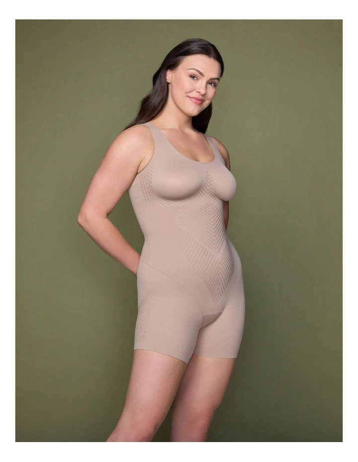 Iconic Core Full Body Butt Lifting Shaper in Stucco image 6