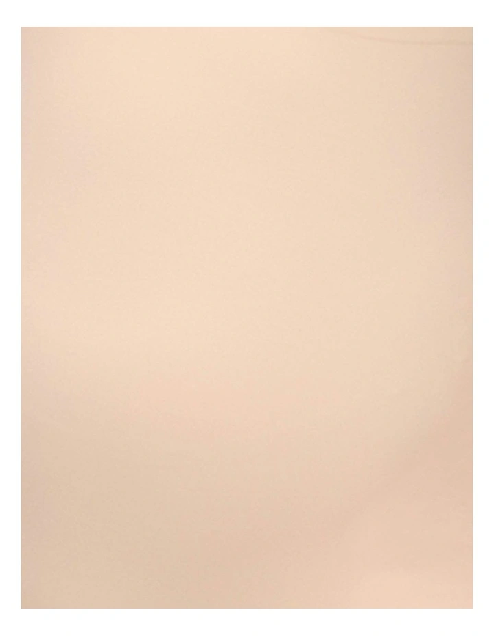 Dress Rehearsal Mid-Thigh Low Back Shapewear Bodysuit in Warm Beige image 6