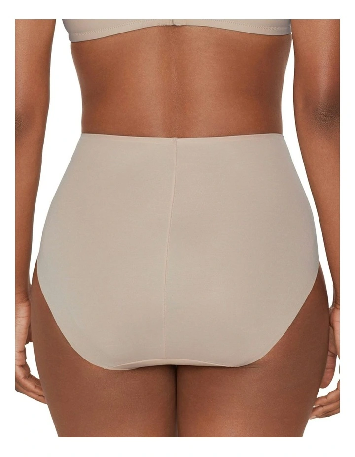 High Waist Light Tummy Control Brief Pack Of 2 in Stucco image 3