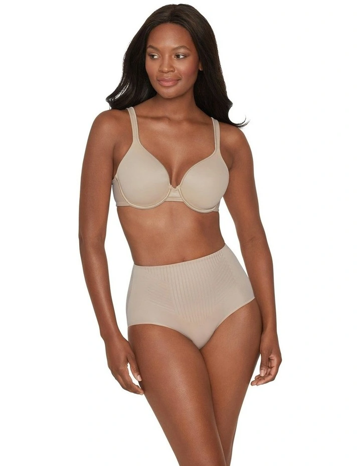 High Waist Light Tummy Control Brief Pack Of 2 in Stucco image 5