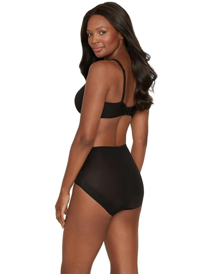 High Waist Light Tummy Control Brief Pack Of 2 in Multi image 4