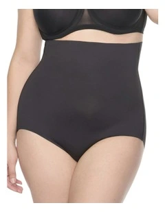 Real Smooth Ultra-High Waist Shaping Brief in Black