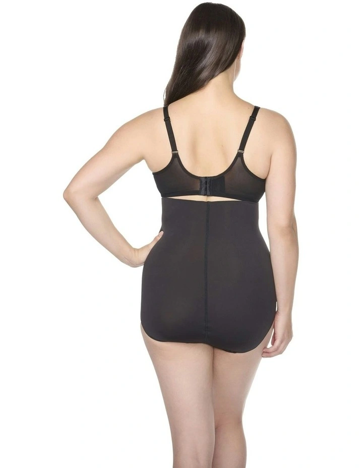 Real Smooth Ultra-High Waist Shaping Brief in Black image 4
