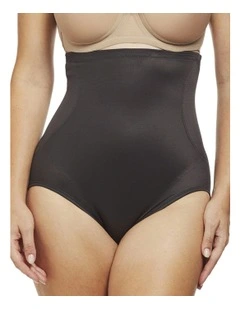Shape Away Ultra-High Waist Shaping Brief in Black
