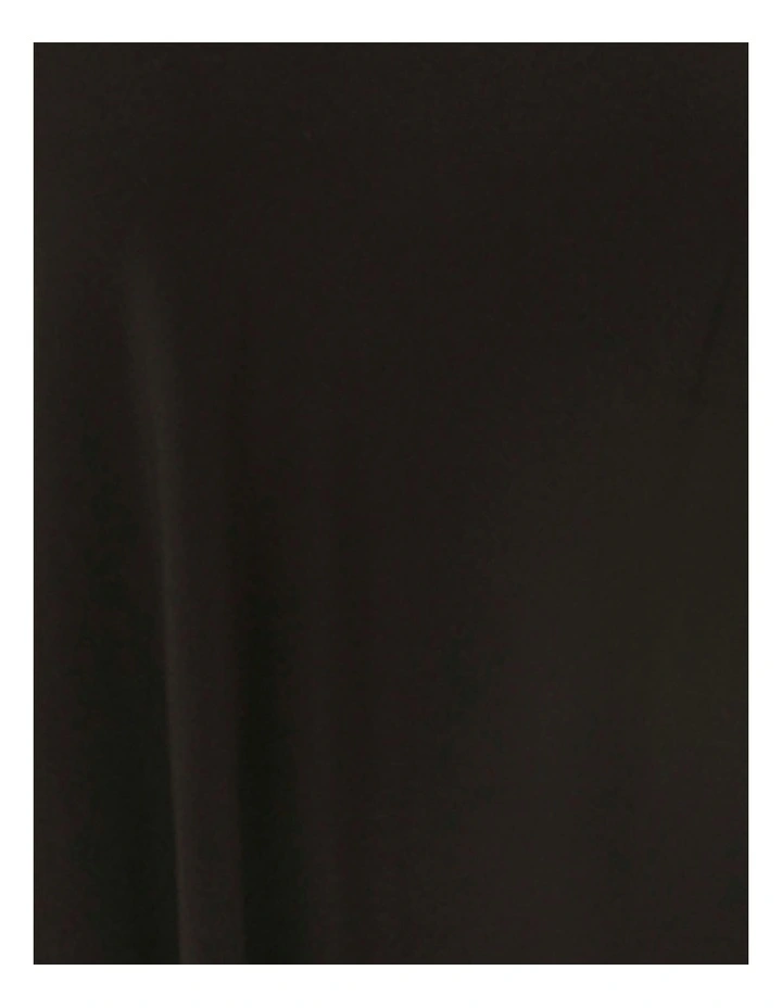 Dazzle Underwire Draped Tankini Top in Black image 6
