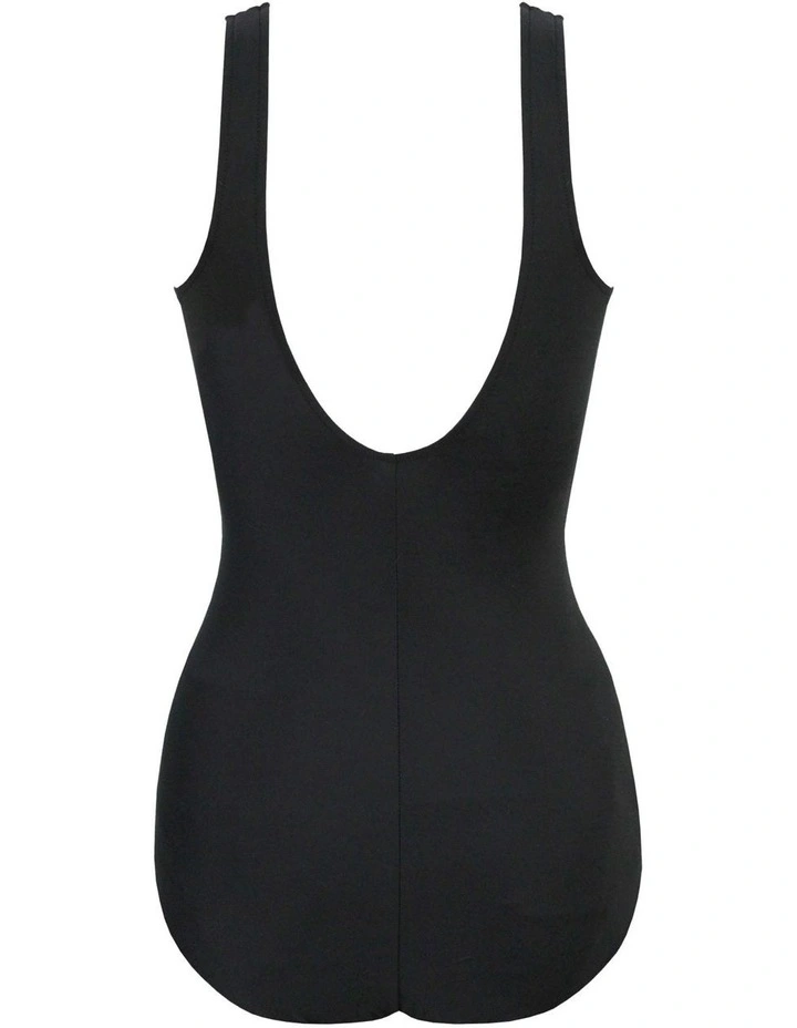 Must Haves Oceanus Soft Cup Shaping Swimsuit in Black image 5