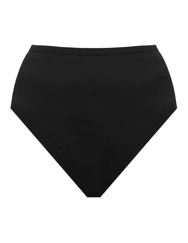 Separates Full Coverage Shaping Bikini Bottoms in Black image 4